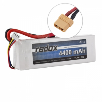Redox 4400mAh 11,1V 20C - LiPo-Pack